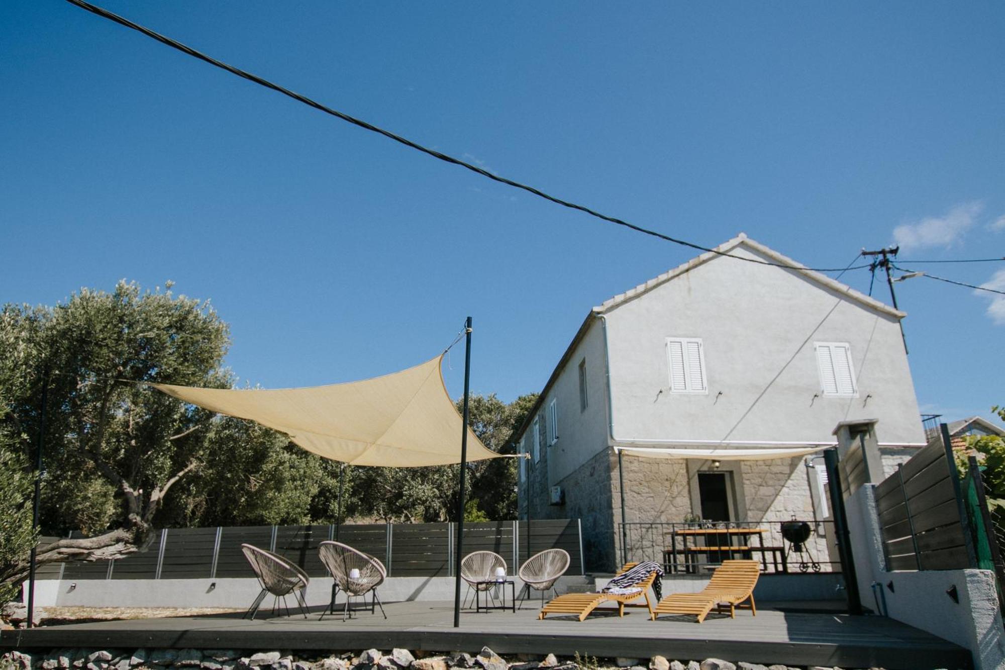 Вилла House Marija Drvenik Mali Трогир Экстерьер фото
